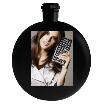 Alessandra Ambrosio Round Flask