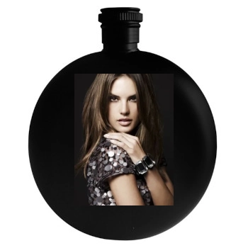 Alessandra Ambrosio Round Flask