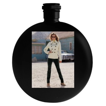 Alessandra Ambrosio Round Flask