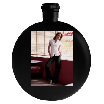 Alessandra Ambrosio Round Flask