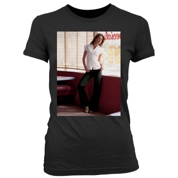 Alessandra Ambrosio Women's Junior Cut Crewneck T-Shirt