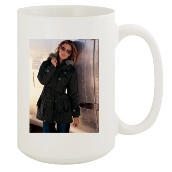 Alessandra Ambrosio 15oz White Mug