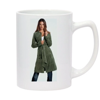 Alessandra Ambrosio 14oz White Statesman Mug