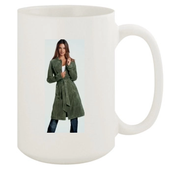 Alessandra Ambrosio 15oz White Mug