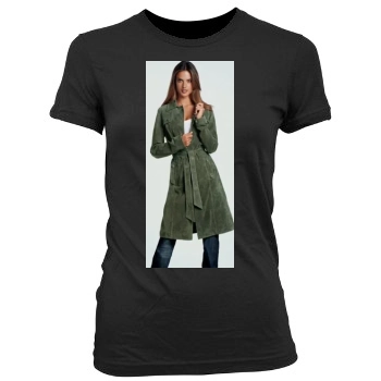 Alessandra Ambrosio Women's Junior Cut Crewneck T-Shirt