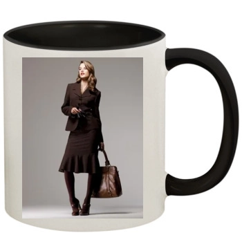 Alessandra Ambrosio 11oz Colored Inner & Handle Mug