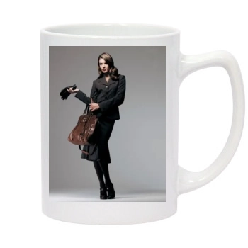 Alessandra Ambrosio 14oz White Statesman Mug