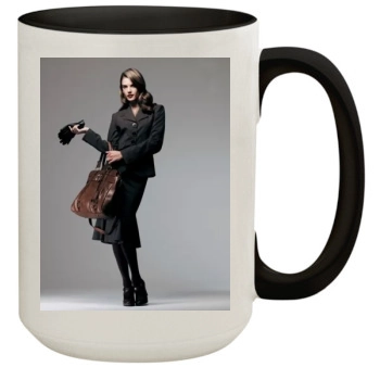 Alessandra Ambrosio 15oz Colored Inner & Handle Mug