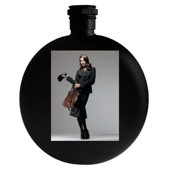 Alessandra Ambrosio Round Flask