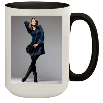 Alessandra Ambrosio 15oz Colored Inner & Handle Mug