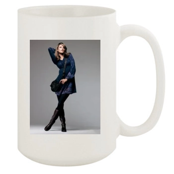 Alessandra Ambrosio 15oz White Mug