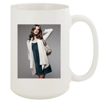 Alessandra Ambrosio 15oz White Mug