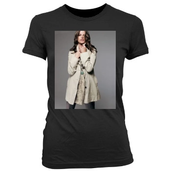 Alessandra Ambrosio Women's Junior Cut Crewneck T-Shirt