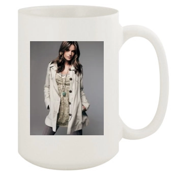 Alessandra Ambrosio 15oz White Mug