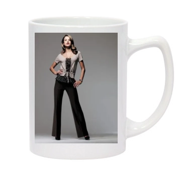 Alessandra Ambrosio 14oz White Statesman Mug