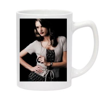 Alessandra Ambrosio 14oz White Statesman Mug