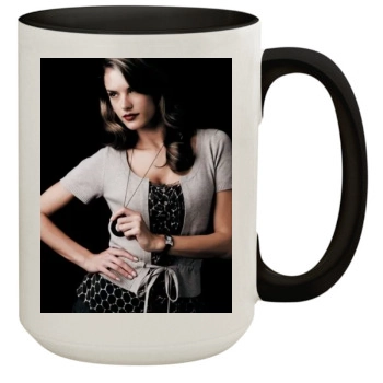 Alessandra Ambrosio 15oz Colored Inner & Handle Mug