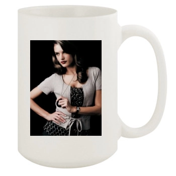 Alessandra Ambrosio 15oz White Mug