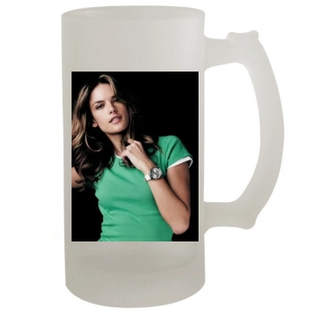 Alessandra Ambrosio 16oz Frosted Beer Stein