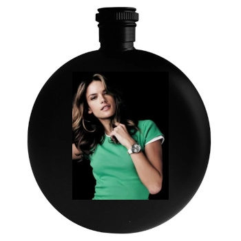 Alessandra Ambrosio Round Flask