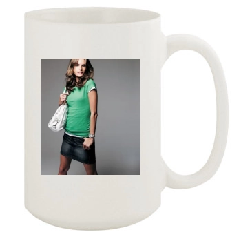 Alessandra Ambrosio 15oz White Mug