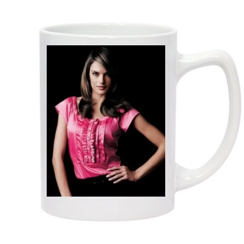 Alessandra Ambrosio 14oz White Statesman Mug