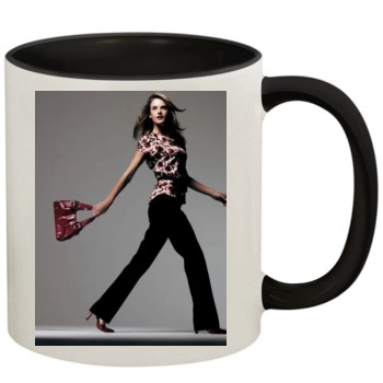 Alessandra Ambrosio 11oz Colored Inner & Handle Mug