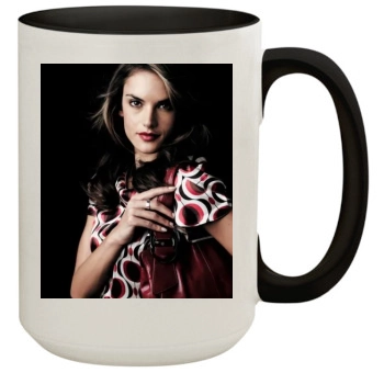 Alessandra Ambrosio 15oz Colored Inner & Handle Mug