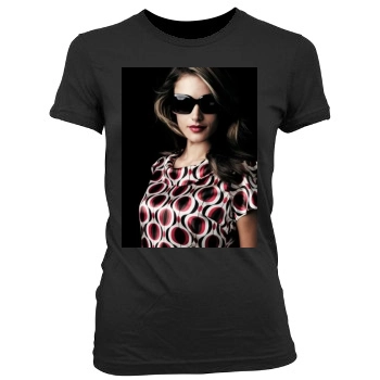 Alessandra Ambrosio Women's Junior Cut Crewneck T-Shirt