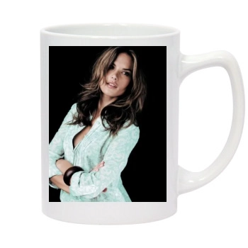 Alessandra Ambrosio 14oz White Statesman Mug