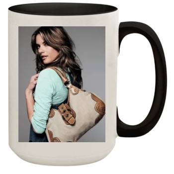 Alessandra Ambrosio 15oz Colored Inner & Handle Mug