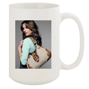 Alessandra Ambrosio 15oz White Mug