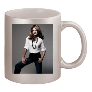 Alessandra Ambrosio 11oz Metallic Silver Mug