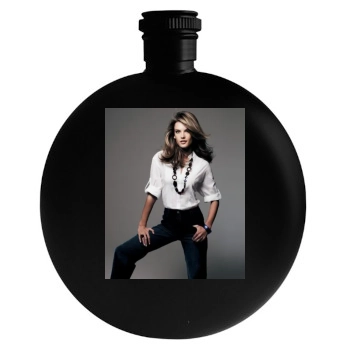 Alessandra Ambrosio Round Flask