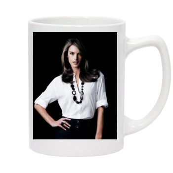 Alessandra Ambrosio 14oz White Statesman Mug