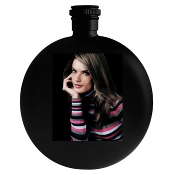 Alessandra Ambrosio Round Flask