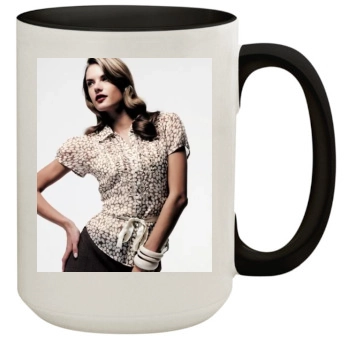 Alessandra Ambrosio 15oz Colored Inner & Handle Mug