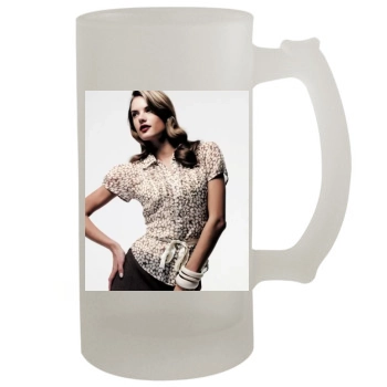 Alessandra Ambrosio 16oz Frosted Beer Stein