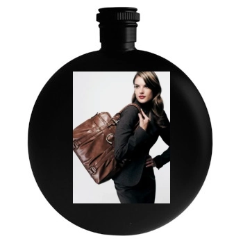 Alessandra Ambrosio Round Flask