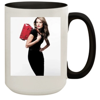 Alessandra Ambrosio 15oz Colored Inner & Handle Mug