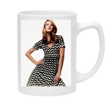 Alessandra Ambrosio 14oz White Statesman Mug