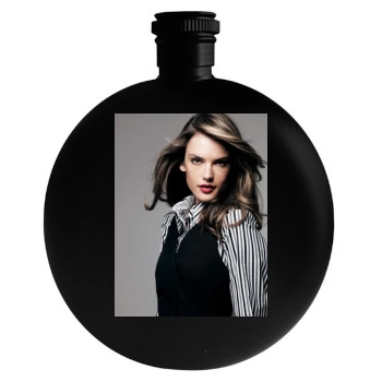 Alessandra Ambrosio Round Flask