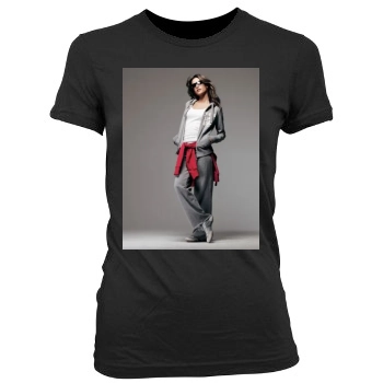 Alessandra Ambrosio Women's Junior Cut Crewneck T-Shirt