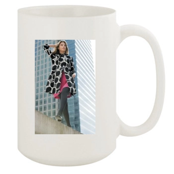 Alessandra Ambrosio 15oz White Mug