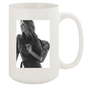 Alessandra Ambrosio 15oz White Mug