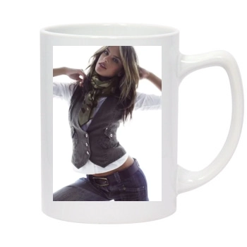 Alessandra Ambrosio 14oz White Statesman Mug