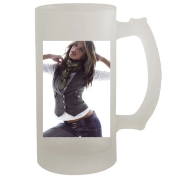 Alessandra Ambrosio 16oz Frosted Beer Stein