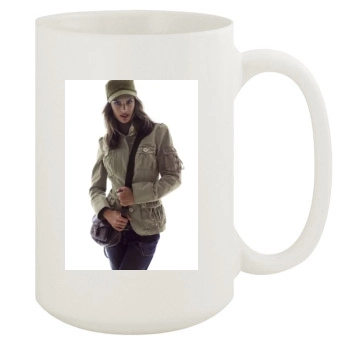 Alessandra Ambrosio 15oz White Mug