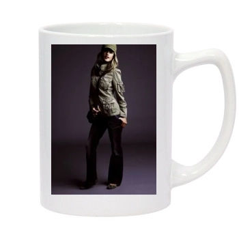 Alessandra Ambrosio 14oz White Statesman Mug