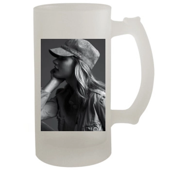 Alessandra Ambrosio 16oz Frosted Beer Stein